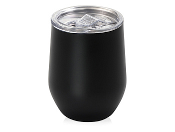 Вакуумная термокружка Sense, непротекаемая крышка, черный