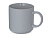 Кружка матовая Rita, 410мл, серый