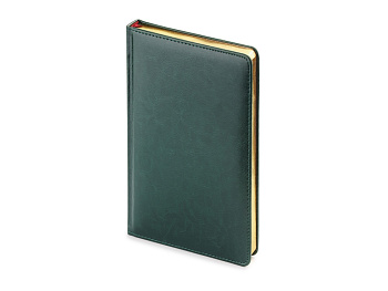 Ежедневник недатированный А4 Sidney Nebraska, зеленый (золотой обрез)