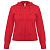 Толстовка женская Hooded Full Zip красная