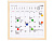 Календарь для заметок с маркером Whiteboard calendar