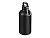 Матовая спортивная бутылка Hip S с карабином и объемом 400 мл, черный