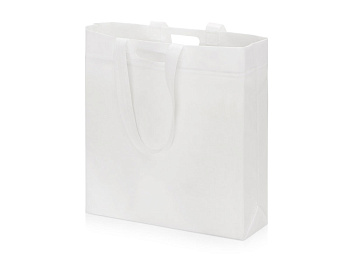 Сумка для покупок из спанбонда Ambit, 380*120*400 с ручкой 550/30 мм, белый