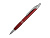 Ручка шариковая Кварц, красный/серебристый