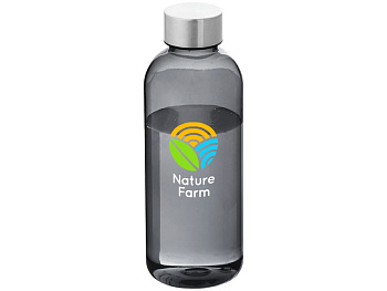 Бутылка Spring 630мл, черный прозрачный