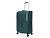 Чемодан TORBER Seyd, тёмно-зелёный, нейлон 600D, 48 х 22 х 78 см, 85 л