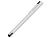 Ручка металлическая стилус-роллер STRAIGHT SI R TOUCH, серебристый