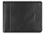 Бумажник Mano Don Montez, натуральная кожа в черном цвете, 11 х 8,4 см